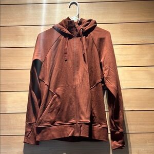 Athleta Rust Brown Hoodie